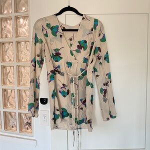 Intimissimi Silk Wrap Top